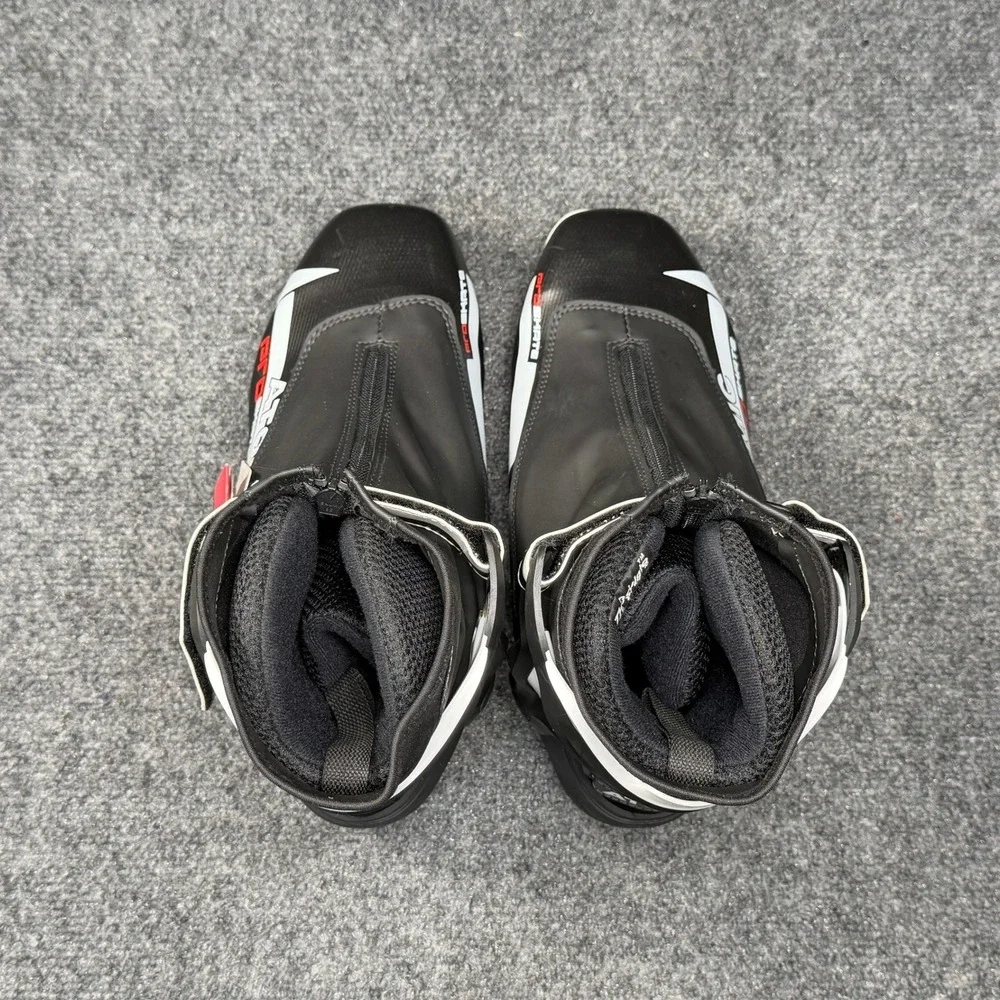 Atomic Pro Skate Cross Country Ski Boots‎ Men's 8.5 Black White Red Performance